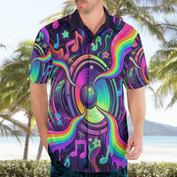 Trippy Guitar Hawaiian Shirt Festival Soul Psychedelic Music Vibes Since 1969