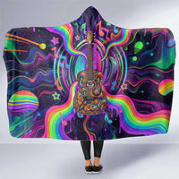 Trippy Guitar Hooded Blanket Festival Soul Psychedelic Music Vibes Since 1969