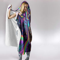 Trippy Guitar Hooded Blanket Festival Soul Psychedelic Music Vibes Since 1969