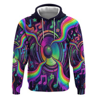 Trippy Guitar Hoodie Festival Soul Psychedelic Music Vibes Since 1969