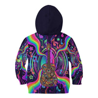 Trippy Guitar Kid Hoodie Festival Soul Psychedelic Music Vibes Since 1969