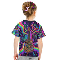 Trippy Guitar Kid T Shirt Festival Soul Psychedelic Music Vibes Since 1969
