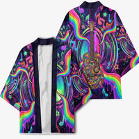 Trippy Guitar Kimono Festival Soul Psychedelic Music Vibes Since 1969