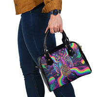 Trippy Guitar Shoulder Handbag Festival Soul Psychedelic Music Vibes Since 1969
