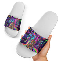Trippy Guitar Slide Sandals Festival Soul Psychedelic Music Vibes Since 1969