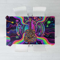 Trippy Guitar Tablecloth Festival Soul Psychedelic Music Vibes Since 1969