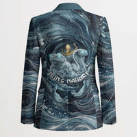 Egypt Nun and Naunet Blazer Primordial Water Gods Cosmic Ocean Infinite Waves