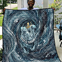 Egypt Nun and Naunet Quilt Primordial Water Gods Cosmic Ocean Infinite Waves