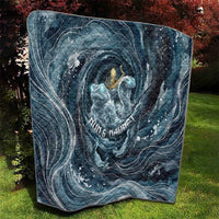 Egypt Nun and Naunet Quilt Primordial Water Gods Cosmic Ocean Infinite Waves