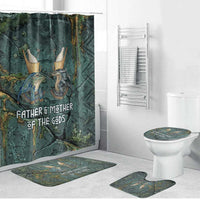 Nun and Naunet Egyptian Bathroom Set Serpent Abyss Design Primordial Gods of Ancient Waters