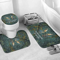 Nun and Naunet Egyptian Bathroom Set Serpent Abyss Design Primordial Gods of Ancient Waters