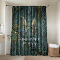 Nun and Naunet Egyptian Bathroom Set Serpent Abyss Design Primordial Gods of Ancient Waters