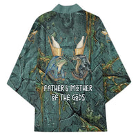Nun and Naunet Egyptian Kimono Serpent Abyss Design Primordial Gods of Ancient Waters