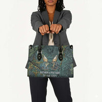 Nun and Naunet Egyptian Leather Bag Serpent Abyss Design Primordial Gods of Ancient Waters