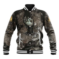 Tatenen Baseball Jacket Rising Hand Design Egyptian God of Creation and Earth Emergence
