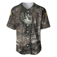 Tatenen Baseball Jersey Rising Hand Design Egyptian God of Creation and Earth Emergence