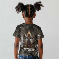 Tatenen Kid T shirt Rising Hand Design Egyptian God of Creation and Earth Emergence