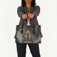 Tatenen Leather Bag Rising Hand Design Egyptian God of Creation and Earth Emergence