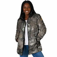 Tatenen Padded Jacket Rising Hand Design Egyptian God of Creation and Earth Emergence