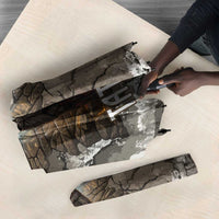 Tatenen Umbrella Rising Hand Design Egyptian God of Creation and Earth Emergence