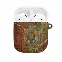 Tatenen Ancient Egyptian AirPods Case Father of the Gods Design with Minerals