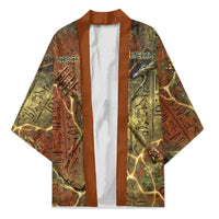 Tatenen Ancient Egyptian Kimono Father of the Gods Design with Minerals