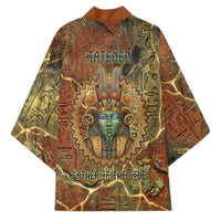 Tatenen Ancient Egyptian Kimono Father of the Gods Design with Minerals