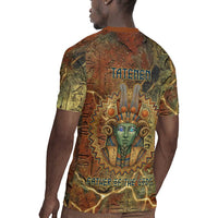 Tatenen Ancient Egyptian Rugby Jersey Father of the Gods Design with Minerals