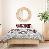 Canada Bedding Set Haida Art-Inspired Pattern Design