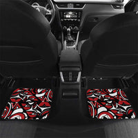 Canada Car Mats Haida Art-Inspired Pattern Design