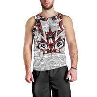 Canada Men Tank Top Haida Art-Inspired Pattern Design