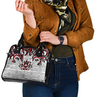 Canada Shoulder Handbag Haida Art-Inspired Pattern Design
