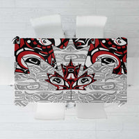 Canada Tablecloth Haida Art-Inspired Pattern Design