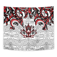 Canada Tapestry Haida Art-Inspired Pattern Design