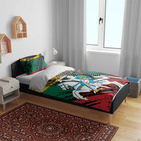 Lithuania's National Emblem Bedding Set with Military Motifs - Army-Inspired Design