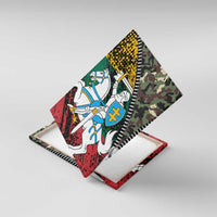 Lithuania's National Emblem Canvas Wall Art with Military Motifs - Army-Inspired Design