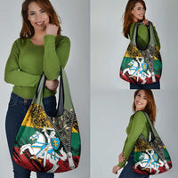 Lithuania's National Emblem Grocery Bag with Military Motifs - Army-Inspired Design