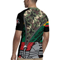 Lithuania's National Emblem Rugby Jersey with Military Motifs - Army-Inspired Design