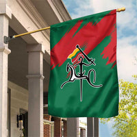 Lithuania Emblem Garden Flag National Symbol with Traditional Patterns