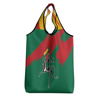 Lithuania Emblem Grocery Bag National Symbol with Traditional Patterns