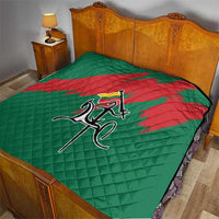 Lithuania Emblem Quilt National Symbol with Traditional Patterns