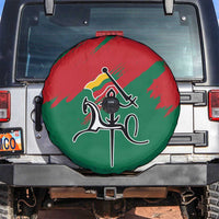 Lithuania Emblem Spare Tire Cover National Symbol with Traditional Patterns