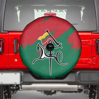 Lithuania Emblem Spare Tire Cover National Symbol with Traditional Patterns