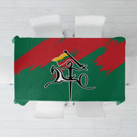 Lithuania Emblem Tablecloth National Symbol with Traditional Patterns