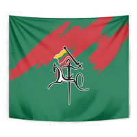 Lithuania Emblem Tapestry National Symbol with Traditional Patterns