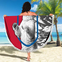 Greenland Pride Beach Blanket The Spirit of the Arctic Bear