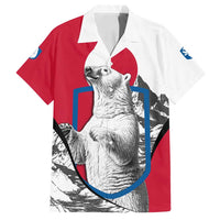 Greenland Pride Family Matching Summer Maxi Dress and Hawaiian Shirt The Spirit of the Arctic Bear