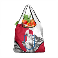 Greenland Pride Grocery Bag The Spirit of the Arctic Bear