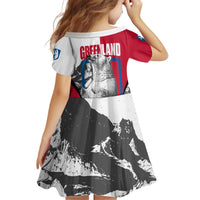Greenland Pride Kid Short Sleeve Dress The Spirit of the Arctic Bear