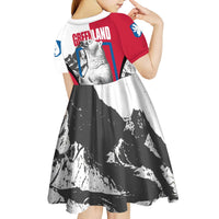 Greenland Pride Kid Short Sleeve Dress The Spirit of the Arctic Bear